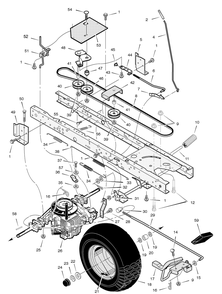 Part Location Diagram of 094953 Murray DISCONTINUED